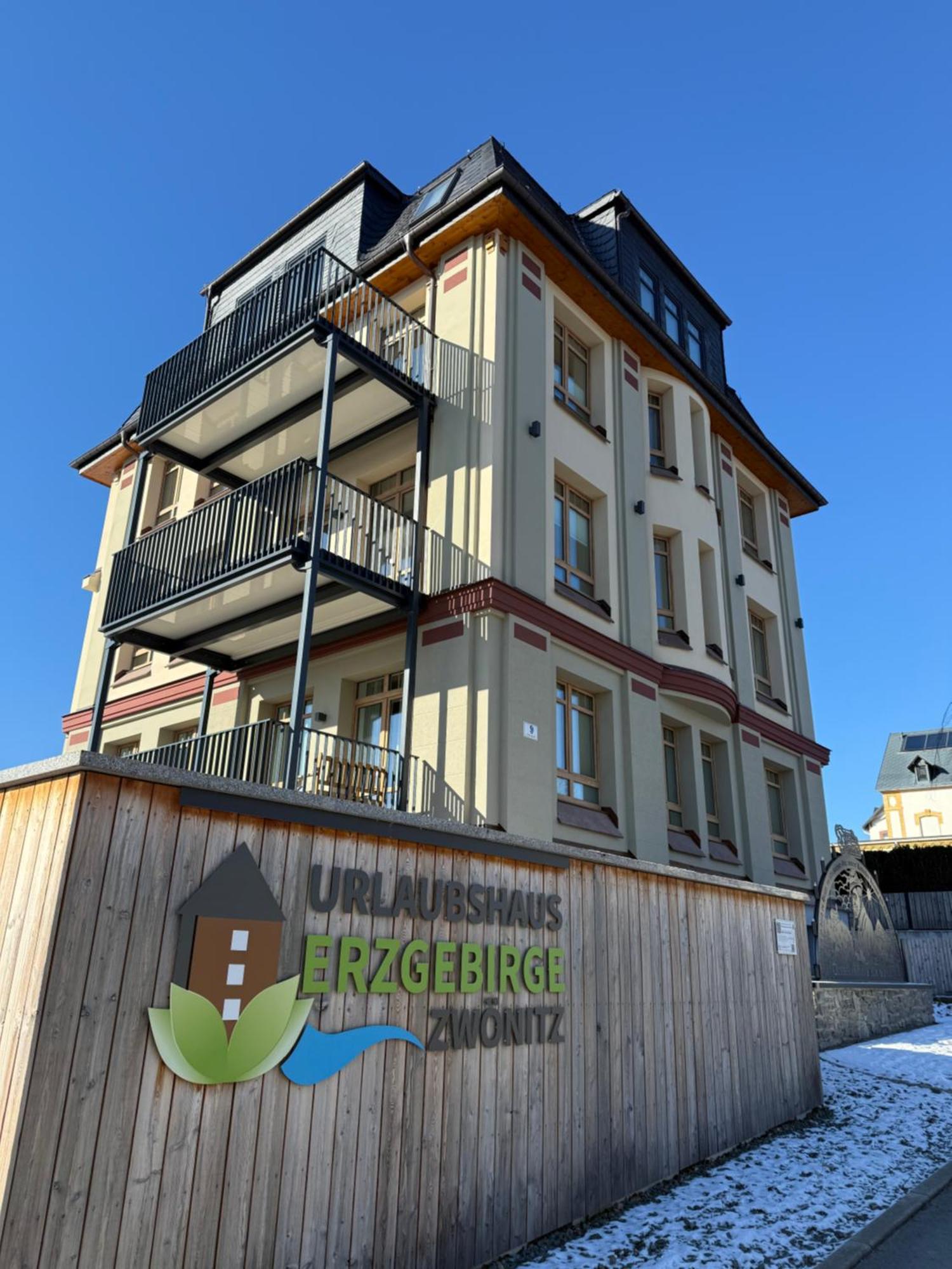 Zwönitz Urlaubshaus-Erzgebirge酒店 外观 照片